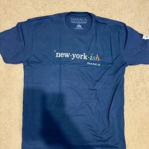 Navy Blue Men's T-Shirt